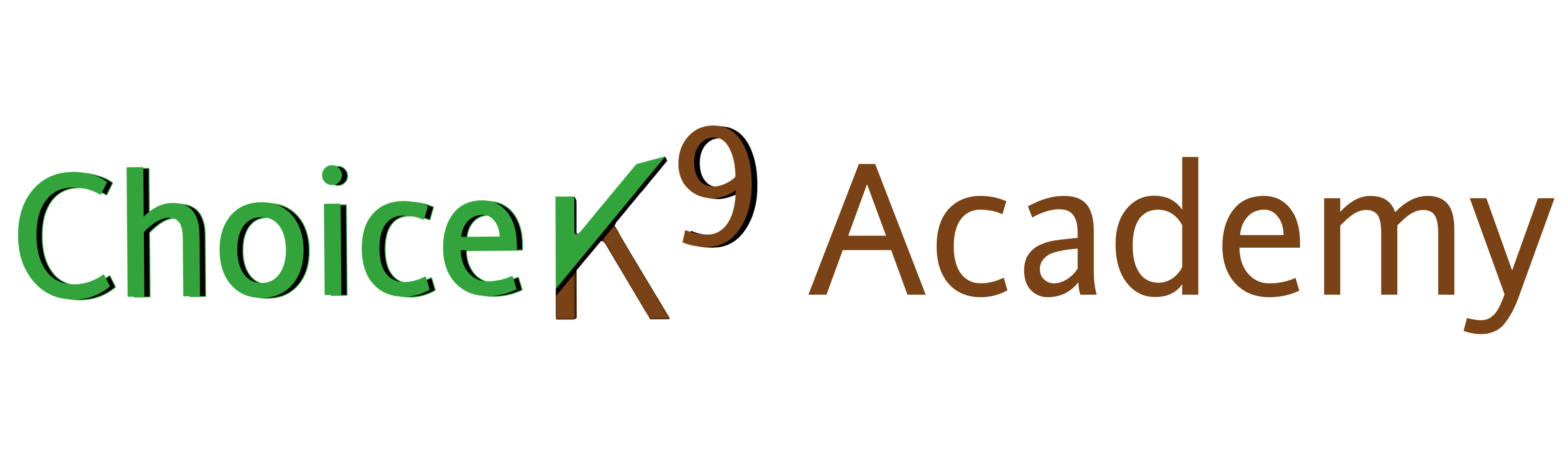ChoiceK9 Academy logo and text